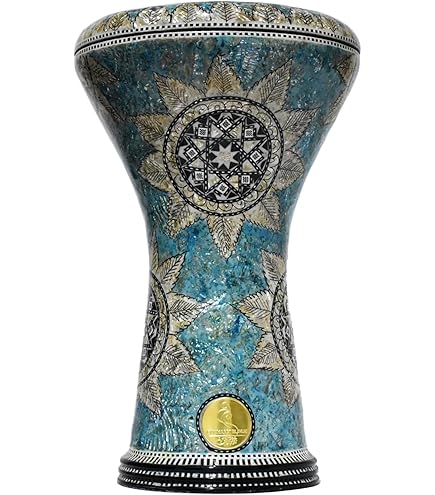 Wambooka Diamond Darbuka Drum with 8.75 inch Head, with